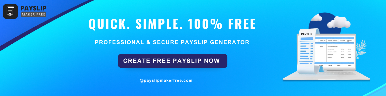 Payslip Maker Free - CTA