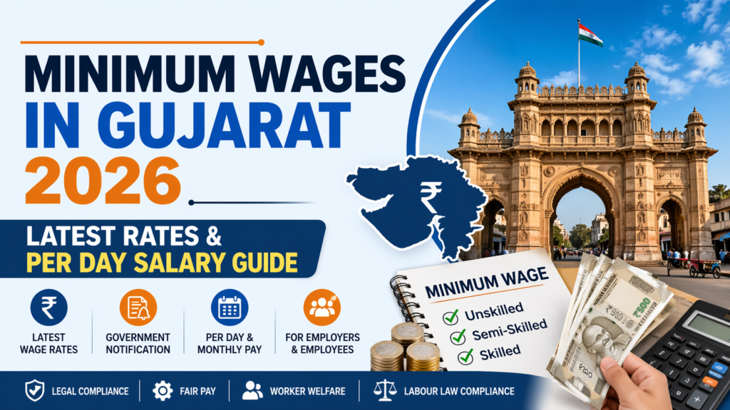 Latest Minimum Wages in Gujarat 2026