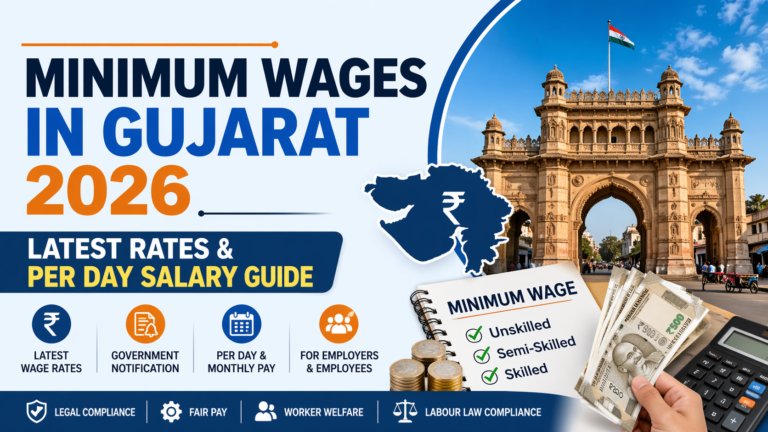 Latest Minimum Wages in Gujarat 2026