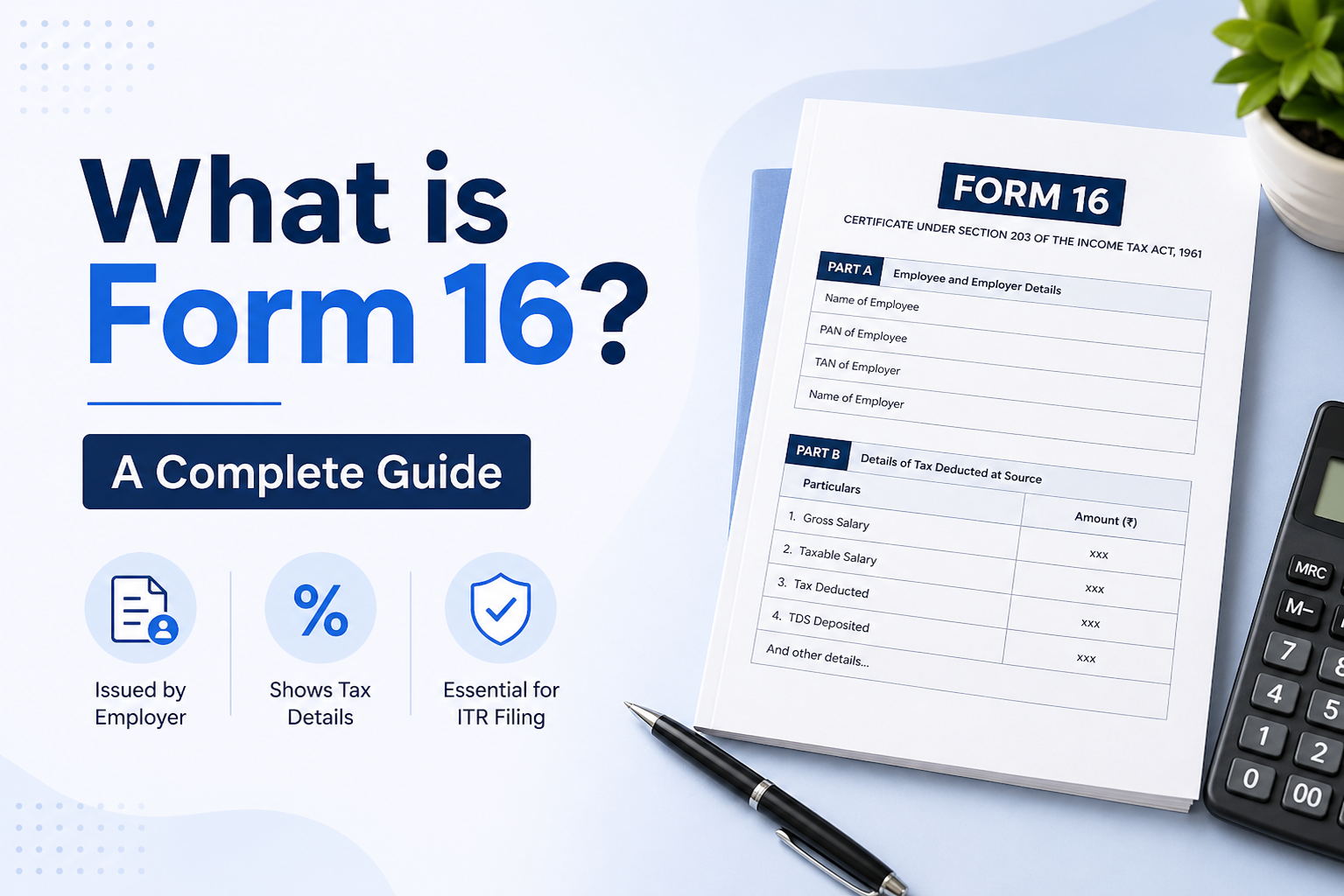 What is Form 16?- A Complete Guide