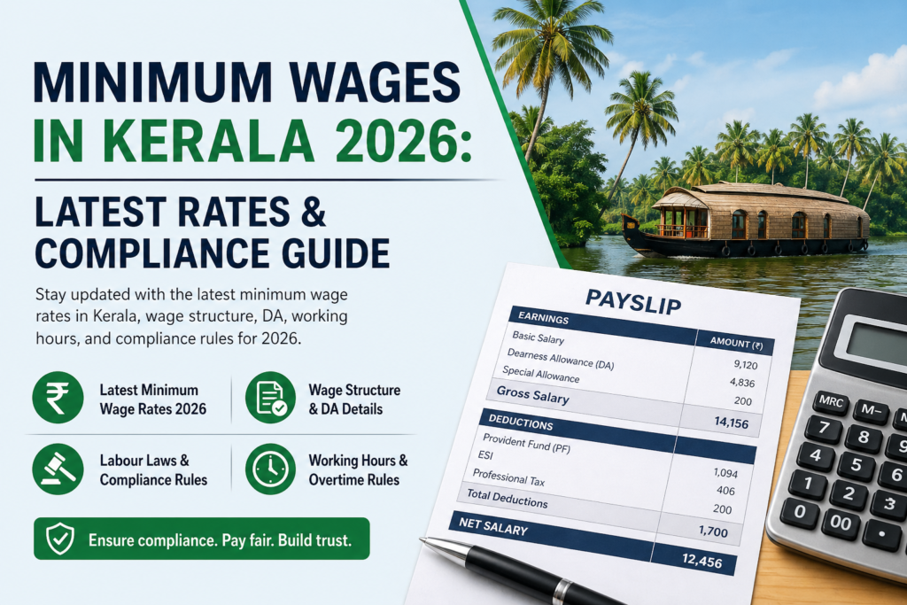 minimum wage in kerala