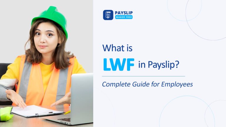 What is LWF in Payslip?