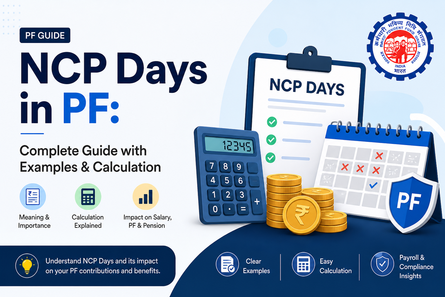 NCP Days in PF: Complete Guide with Examples & Calculation