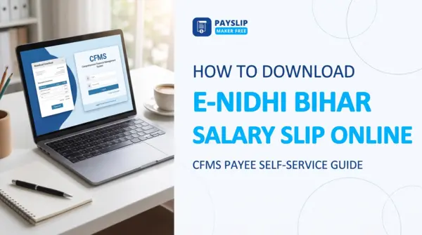 How to Download e-Nidhi Bihar Salary Slip Online?