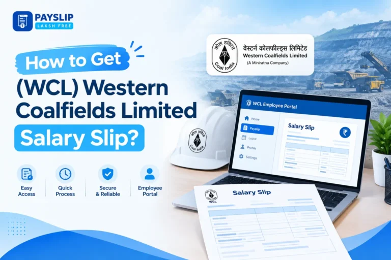 How to get WCL salary slip