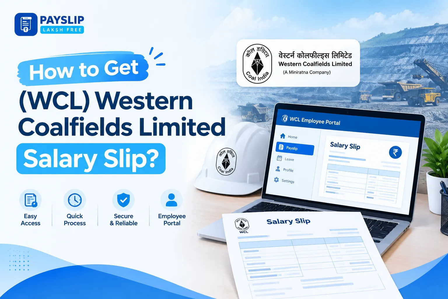 WCL Salary Slip: How to Get Western Coalfields Limited Salary Slip